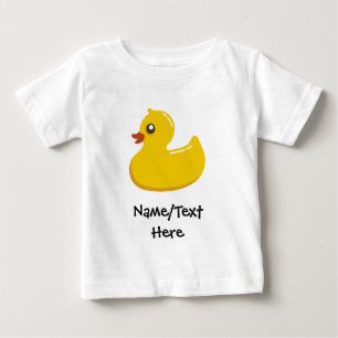 Rubber Duck Blue Bubbles Personalized Kids