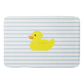 Rubber Duck Blue Stripe Badmat (Voorkant)