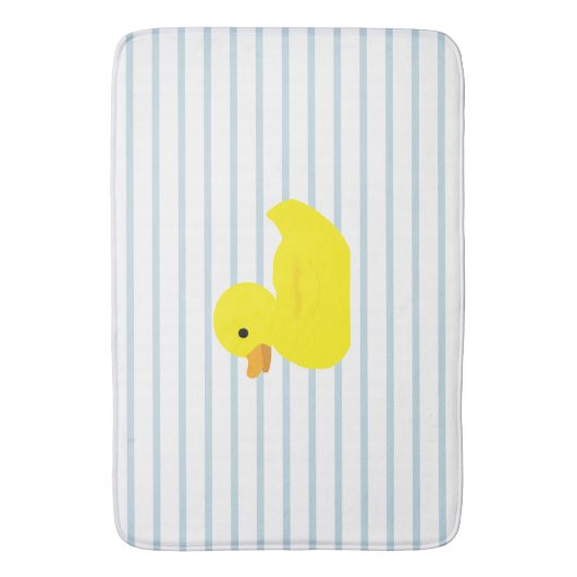 Rubber Duck Blue Stripe Badmat (Voorkant Verticaal)