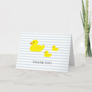 Rubber Duck Blue Stripe Kaart