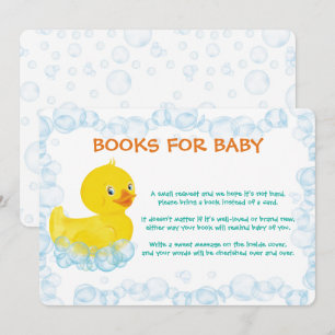 Rubber Duck-boek voor babys kaart