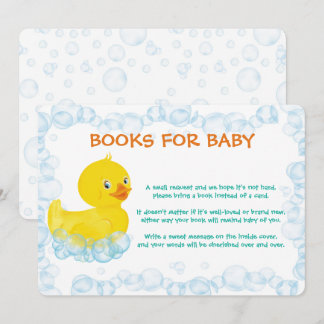 Rubber Duck-boek voor babys kaart