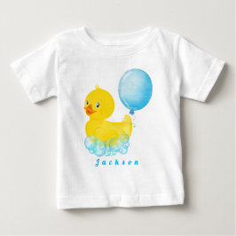 RUBBER DUCK Boy First Birthday T-Shirt Baby Baby