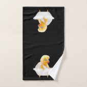 Rubber Duck Bubble Bath - Pond Bombshell Stars Bad Handdoek (Handdoek)