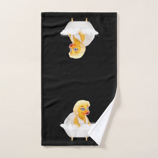 Rubber Duck Bubble Bath - Pond Bombshell Stars Bad Handdoek (Handdoek)
