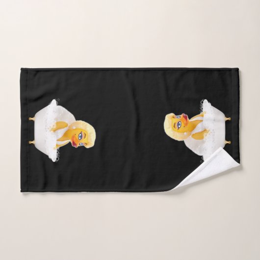 Rubber Duck Bubble Bath - Pond Bombshell Stars Bad Handdoek (Handdoek)