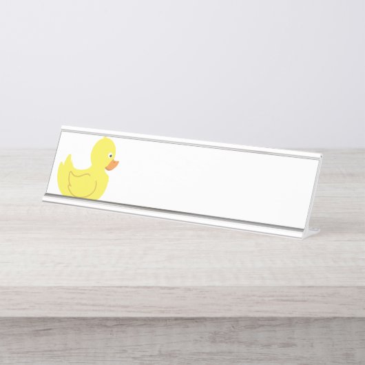 Rubber Duck Bureau Naambordje (Voorkant)