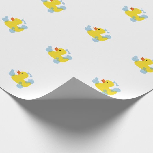 Rubber Duck Cadeaupapier (Hoek)