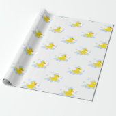 Rubber Duck Cadeaupapier (Uitgerold)