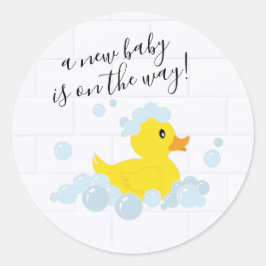 Rubber Duck Classic Ronde Sticker