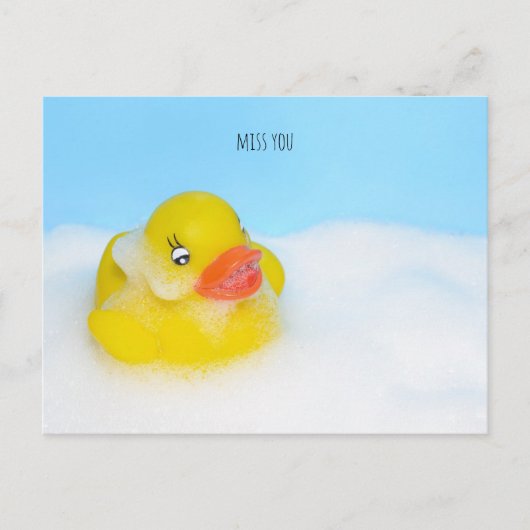 Rubber Duck Custom Briefkaart (Voorkant)