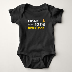 Rubber duck debugger Coder Software Engineering Romper