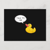Rubber Duck Debugging Aankondigingskaart (Voorkant)