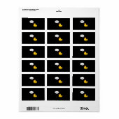 Rubber Duck Debugging Etiket (Full Sheet)