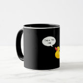 Rubber Duck Debugging Mok (Voorkant links)
