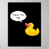 Rubber Duck Debugging Poster (Voorkant)