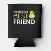 Rubber Duck Debugging Programmers Beste Vriend Blikjeskoeler (Voorkant)