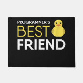 Rubber Duck Debugging Programmers Beste Vriend Deurmat (Voorkant)