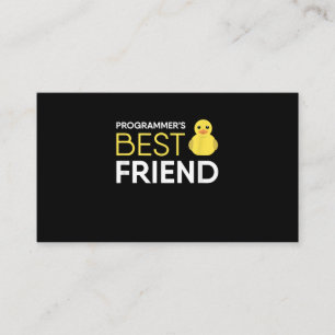Rubber Duck Debugging Programmers Beste Vriend Informatiekaartje