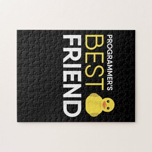 Rubber Duck Debugging Programmers Beste Vriend Legpuzzel (Horizontaal)