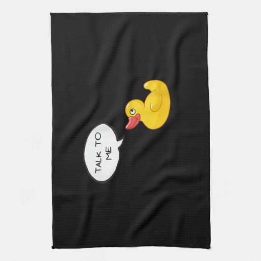 Rubber Duck Debugging Theedoek (Verticaal)