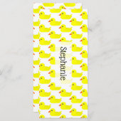 Rubber Duck Design Bladwijzer (Voorkant / Achterkant)