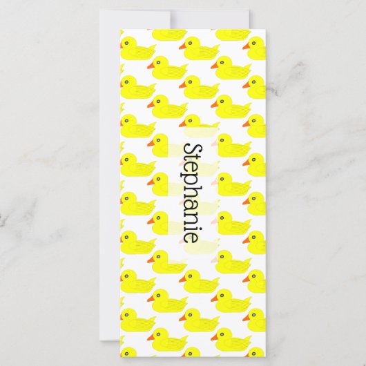 Rubber Duck Design Bladwijzer (Voorkant)