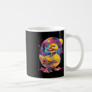Rubber Duck Disco Muziek Dansen Rubber Duckie Disc Koffiemok
