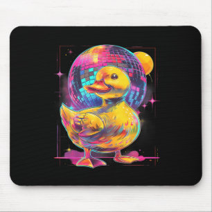 Rubber Duck Disco Muziek Dansen Rubber Duckie Disc Muismat