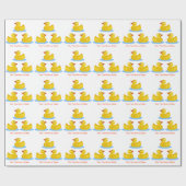 Rubber Duck Duckies zwemmen Optionele aangepaste t Cadeaupapier (Vlak)
