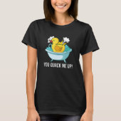Rubber Duck Ducks Duck Bathroom Bubble 1 T-shirt (Voorkant)