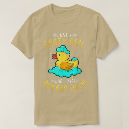 Rubber Duck Ducks Rubber Ducky Duck lover Cute Duc T-shirt (Design voorkant)