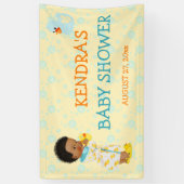 Rubber Duck Ducky Gender Neutral African American Spandoek (Verticaal)