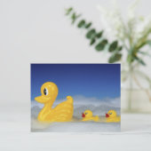 Rubber Duck Family Briefkaart (Staand voorkant)