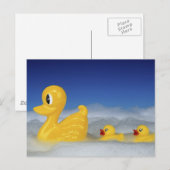 Rubber Duck Family Briefkaart (Voorkant / Achterkant)