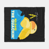 Rubber Duck Fleece Deken (Voorkant (Horizontaal))