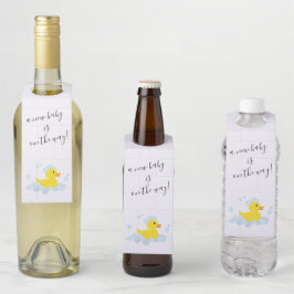 Rubber Duck Flessenhanger