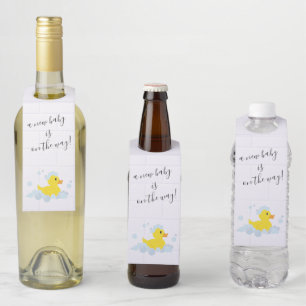 Rubber Duck Flessenhanger