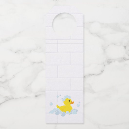 Rubber Duck Flessenhanger (Achterkant)