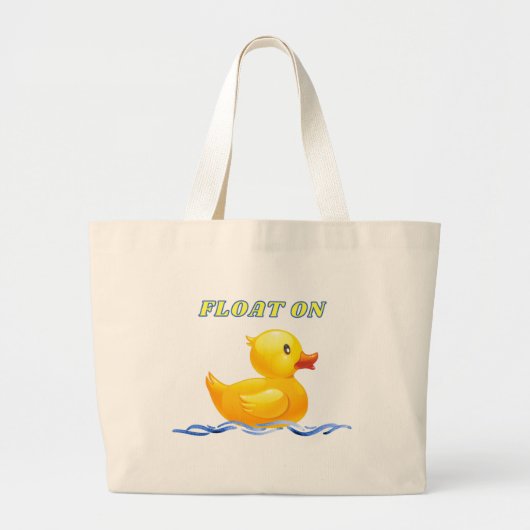 Rubber Duck | Float on Jumbo Tas (Voorkant)