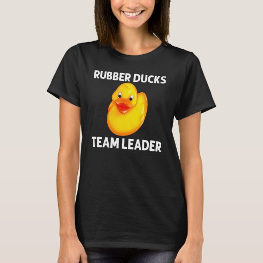 Rubber Duck For Men Women Kids Rubber Ducks Duckie T-shirt (Voorkant)