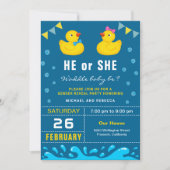 Rubber Duck Geslacht Bang Kaart (Voorkant)