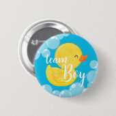 Rubber Duck Geslacht onthullen Team Boy Button (Voorkant /achterkant)