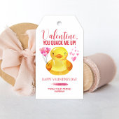 Rubber Duck Gift Labels, Classroom Valentijns Labe Cadeaulabel