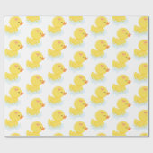 Rubber Duck Girl Cadeaupapier (Vlak)