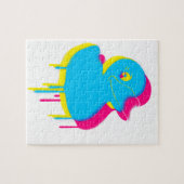 Rubber Duck Graffiti Pop Art Rubber Ducky Legpuzzel (Horizontaal)