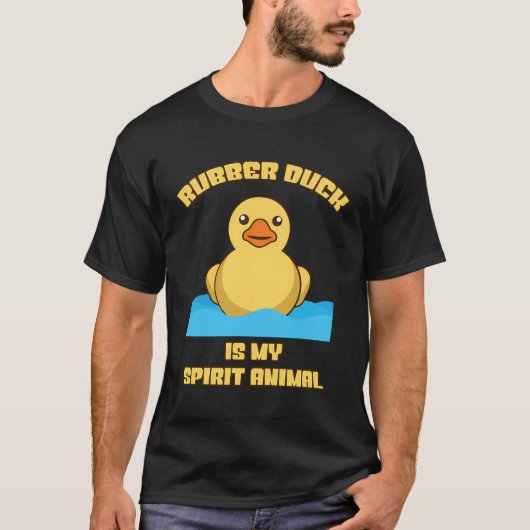 Rubber Duck I Funny Bath Duck Gift T-shirt (Voorkant)