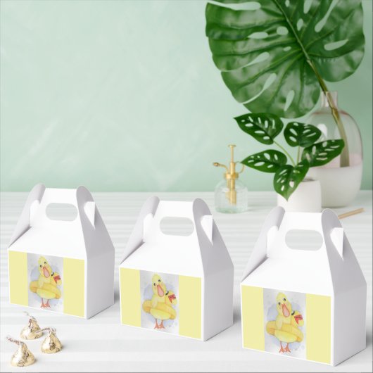 Rubber Duck in het zwembad Float Bedankdoosjes (Meervoudige)