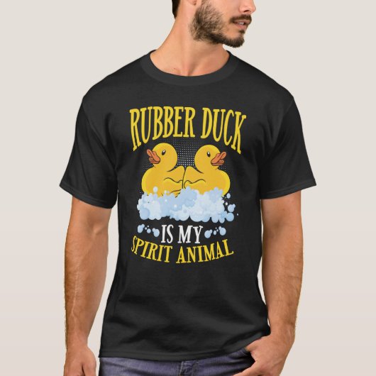 Rubber Duck is mijn gedistilleerde dierlijk achter T-shirt (Voorkant)