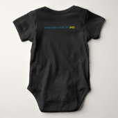 Rubber Duck Je bent de One First Birthday Bodysuit (Achterkant)
